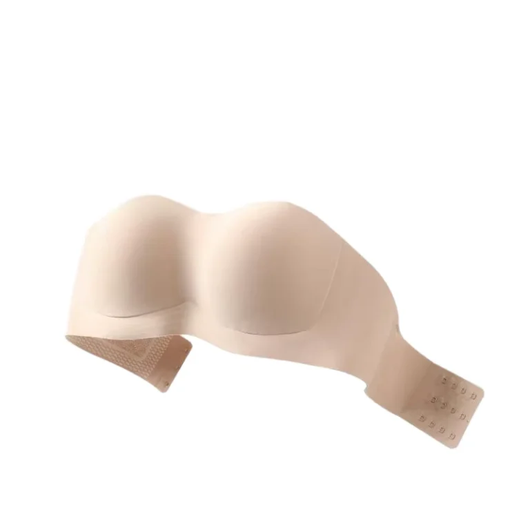 Womens-Summer-Breathable-Seamless-Knitted-Everyday-Bras-Adjustable-Gathers-Back-Buckle-Invisible-Underwear-Brassiere-Cup