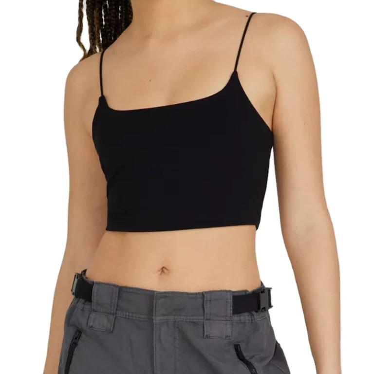 Womens-Tanks-Casual-Black-Camisole-Crop-Top-Women-Sleeveless-Sexy-Crop-Top