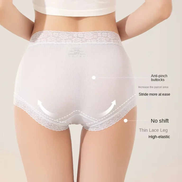Womens-Ultra-Thin-Breathable-Ice-Silk-Seamless-Lace-Briefs-Quick-Drying-Comfortable-Low-Waist-Pants-for-Summer-Invisible