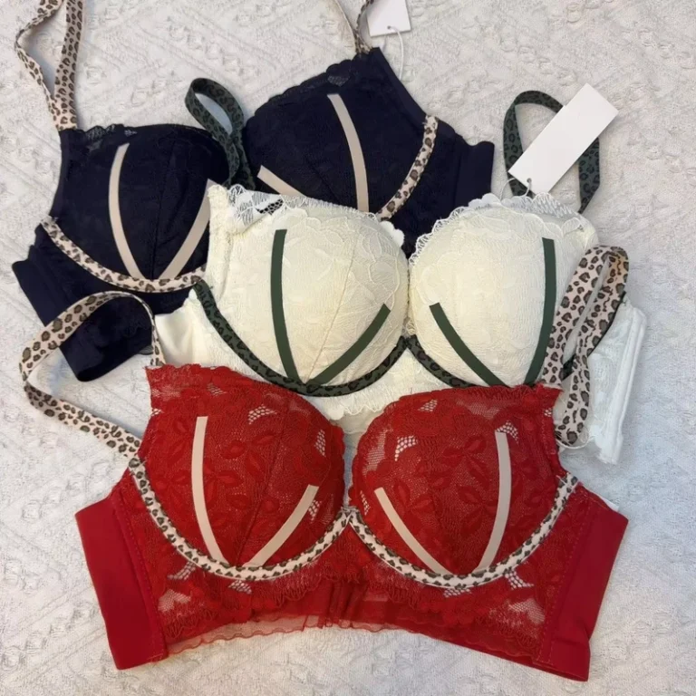 Womens-Underwear-Set-Plus-Size-Sexy-Lace-Breathable-Bra-Set