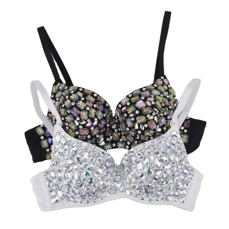 Womens-Underwire-Knitted-Rhinestone-Pattern-Bra-with-Adjustable-Straps