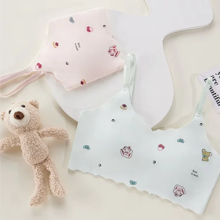Y9267-Wire-Free-Thin-strap-Sweetheart-Printed-Bra-for-Teenagers-Development-Period-Middle-High-School-Girls-Underwear