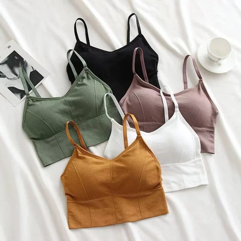 YCH-Women-Seamless-Yoga-Sports-Bra-Camisole-Classic-U-Back-Plunge-Tank-Sexy-Non-Steel-Ring-Girls-Tank-Top