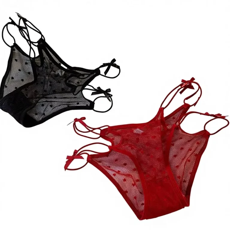 Yi-Sexy-Underwear-Lace-Hollow-Out-Thin-Mesh-Breathable-Comfortable-Low-Waist-Womens-Thong-ODM